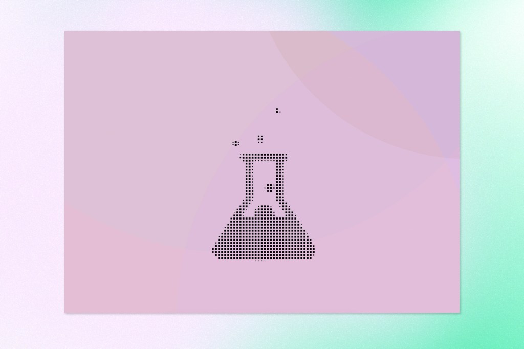 Abstract tunnel of glowing numbers and symbols converging toward a dark centre.